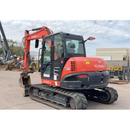 2021 Kubota KX080-4S2 Excavator