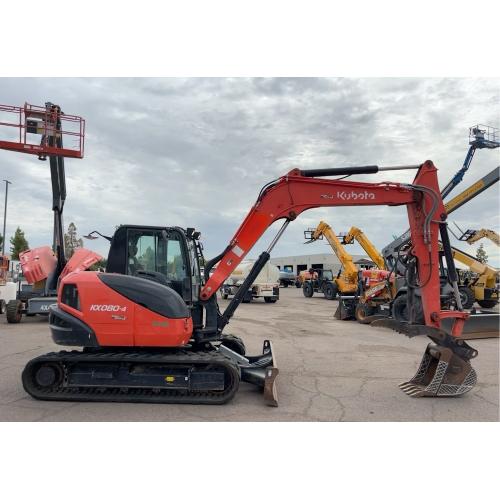 2021 Kubota KX080-4S2 Excavator